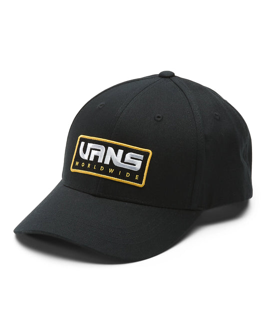 Vans Men's Jockey Hat, (Worldwide Structured) Black, One Size