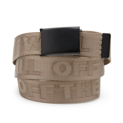 Vans Men's Off The Wall Web Belt, Desert Taupe