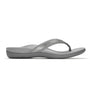 Vionic Women's Tide II Toe Post Sandals, Pewter Metallic