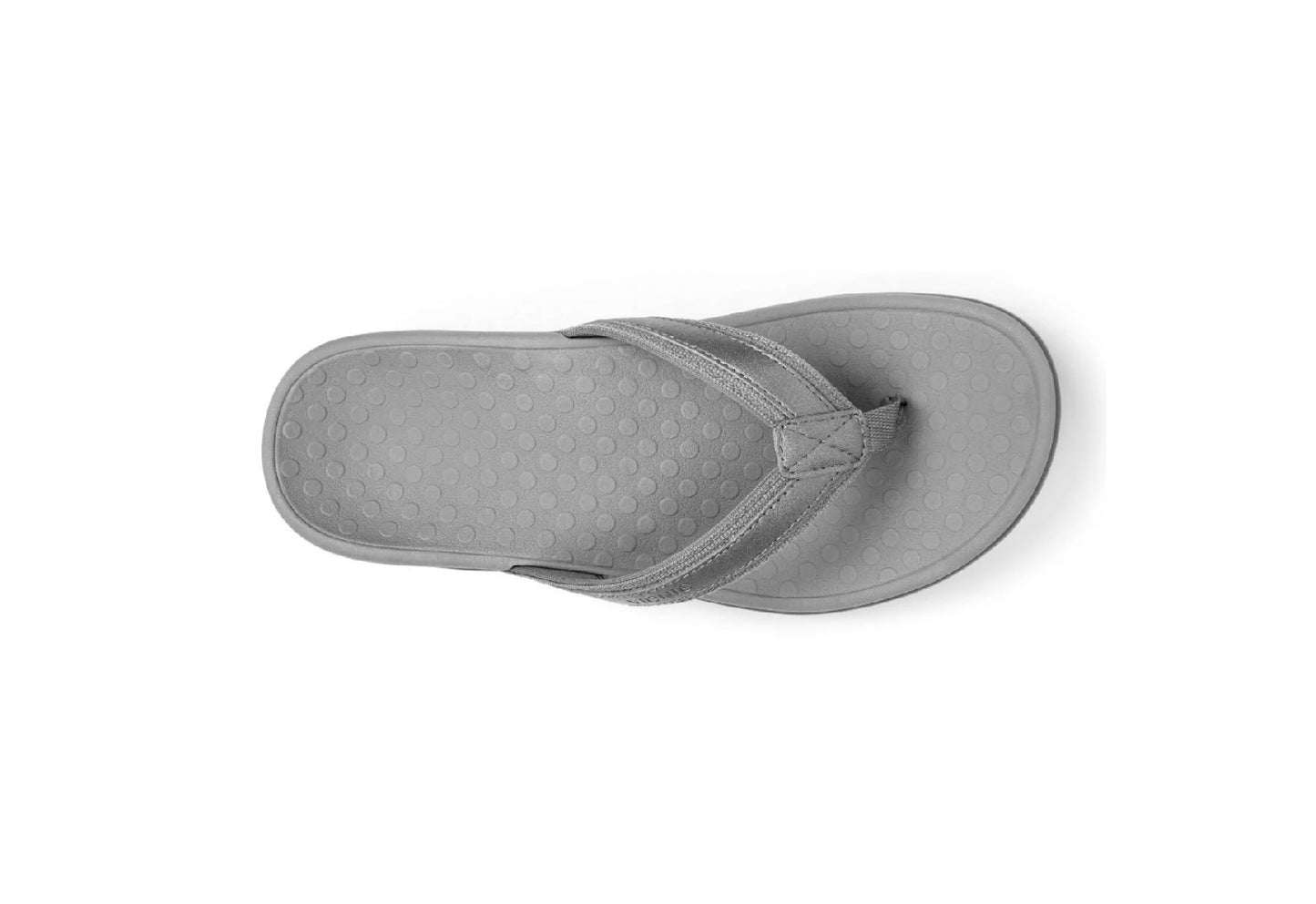 Vionic Women's Tide II Toe Post Sandals, Pewter Metallic