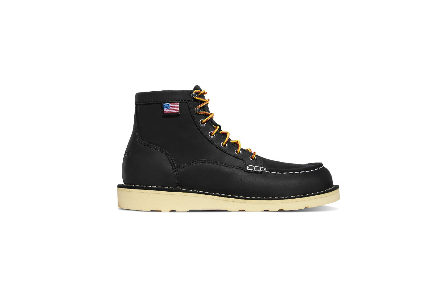 Danner Women's Bull Run Moc Toe Boot, Black