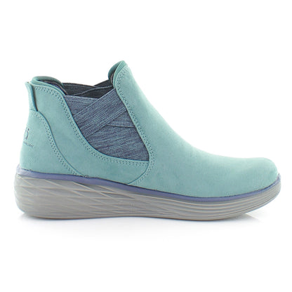 Ryka Water Repellent Stretch Ankle Noelle Boots - Artic Green