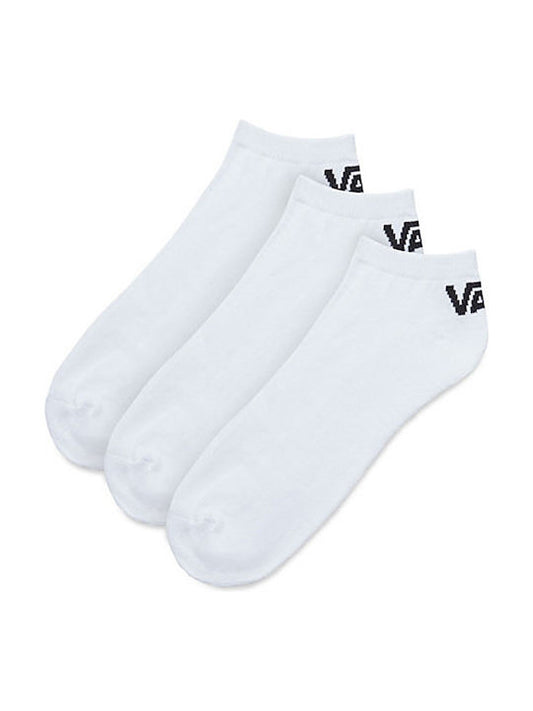 Vans Men's Classic Low Socks 3 Pack, White