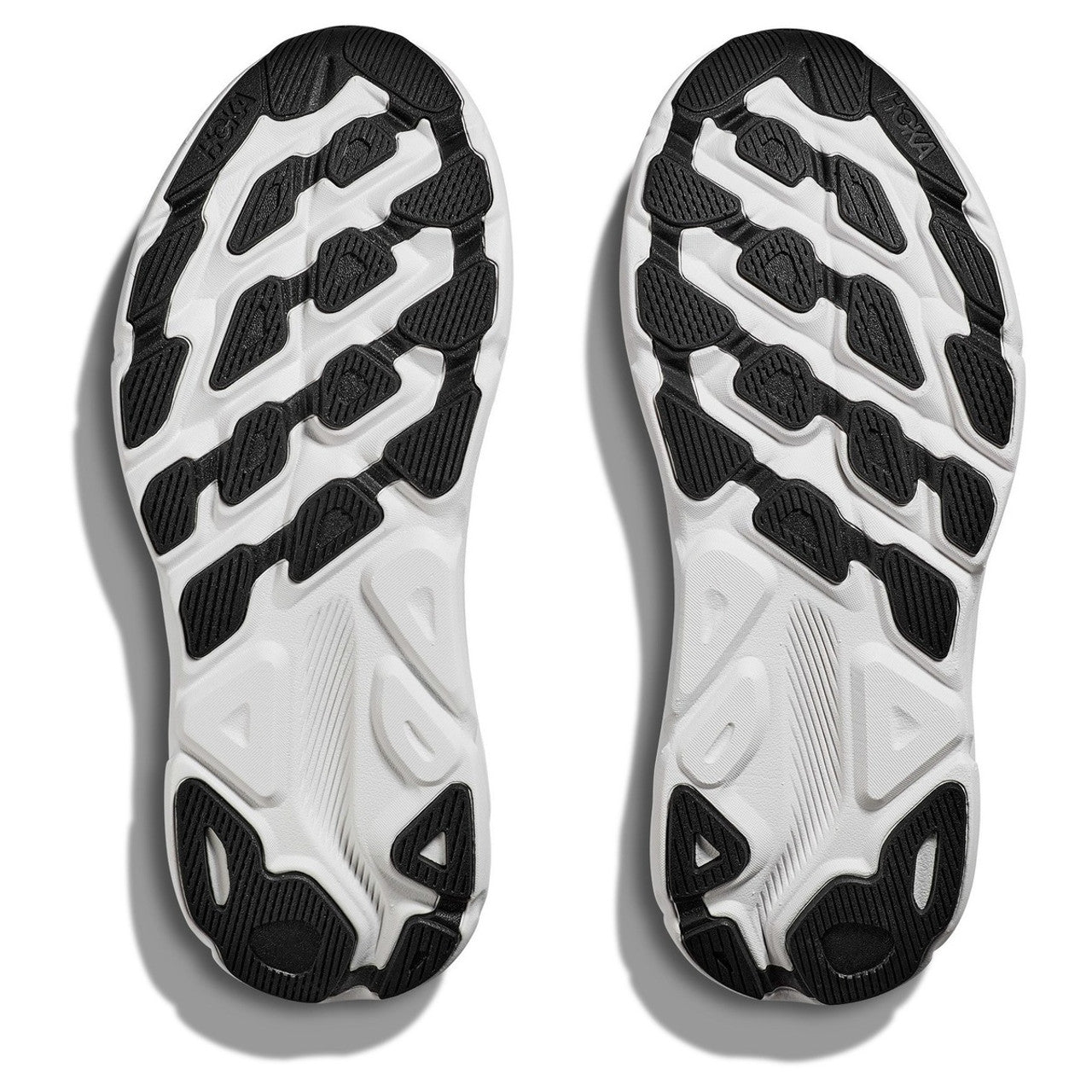 Hoka Men's Clifton 9 Blanc De Blanc / Virtual Blue Medium Width