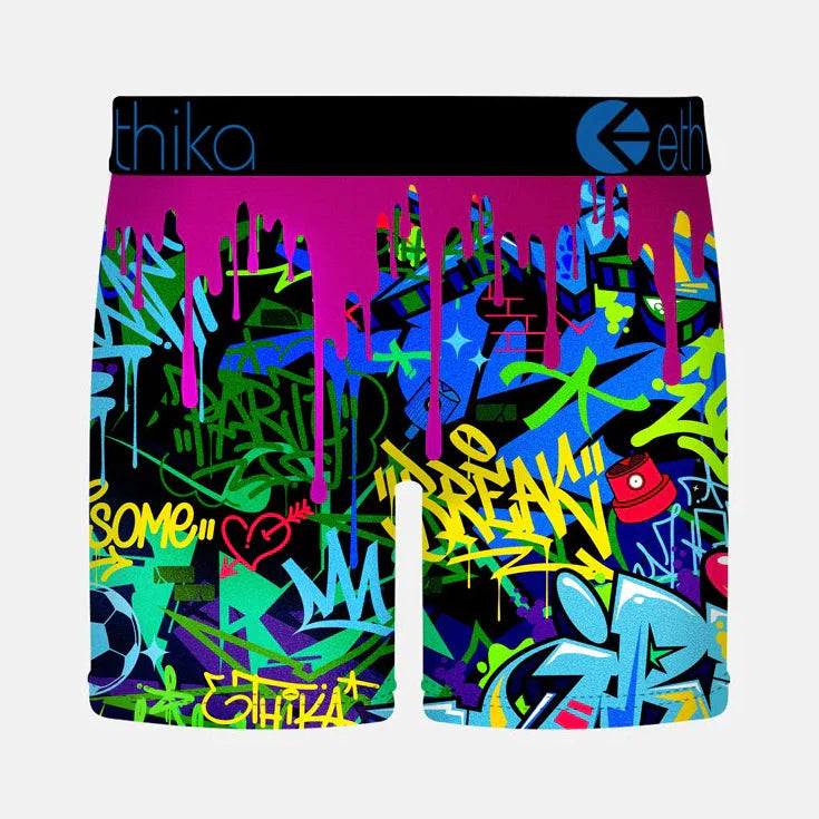 Ethika Men's Bomber Ascended Mid Fit Boxer Brief