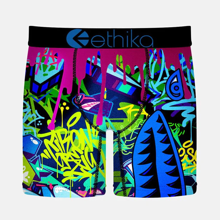 Ethika Men's Bomber Ascended Mid Fit Boxer Brief