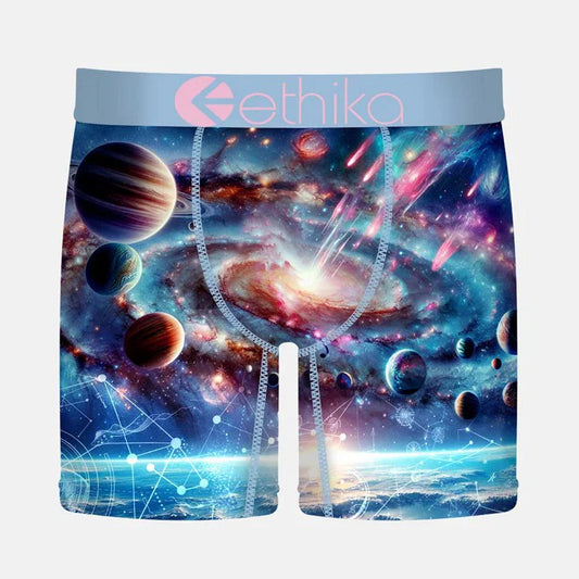Ethika Men's Searching Mid Fit Boxer Brief