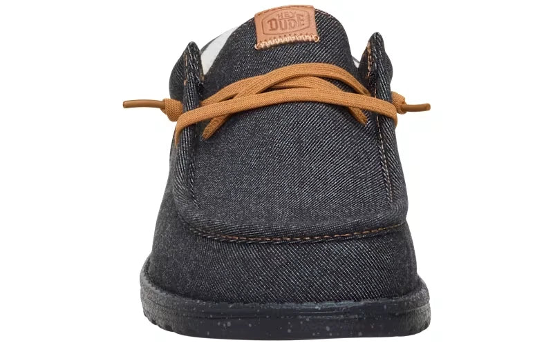 Hey Dude Men's Wally Funk Denim Black