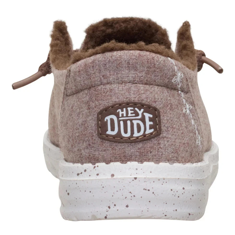 Hey Dude Women's Wendy Wool Cozy Walnut