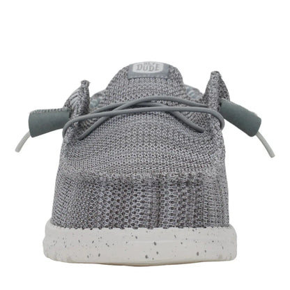 Hey Dude Men's Wally Stretch Sox Grey