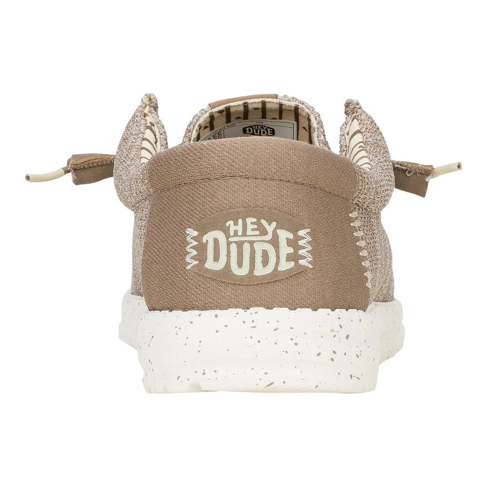 Hey Dude Men's Wally Stretch Sox Tan