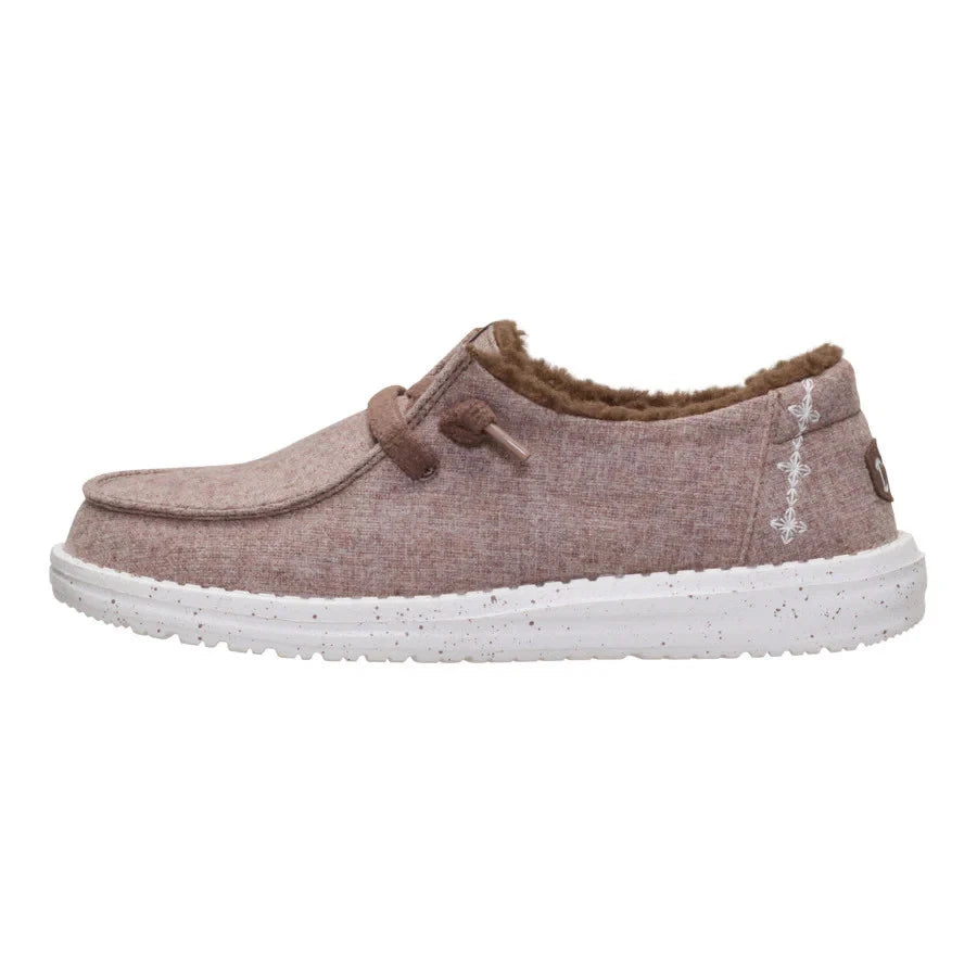 Hey Dude Women's Wendy Wool Cozy Walnut