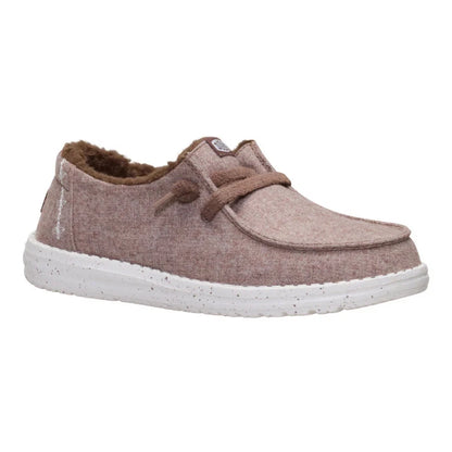 Hey Dude Women's Wendy Wool Cozy Walnut