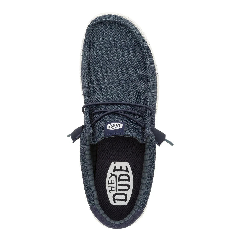 Hey Dude Men's Wally Stretch Sox Navy