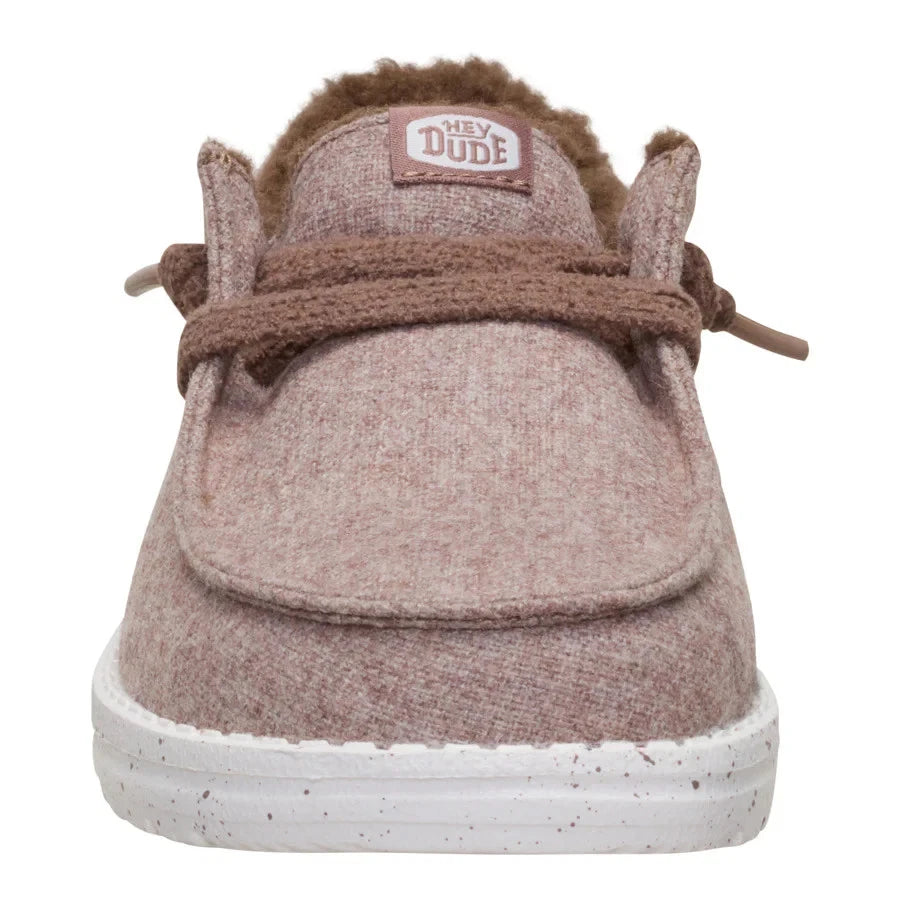 Hey Dude Women's Wendy Wool Cozy Walnut