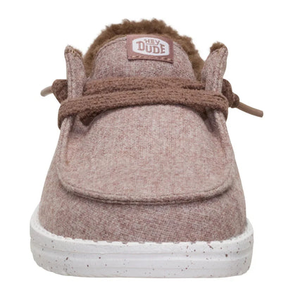 Hey Dude Women's Wendy Wool Cozy Walnut