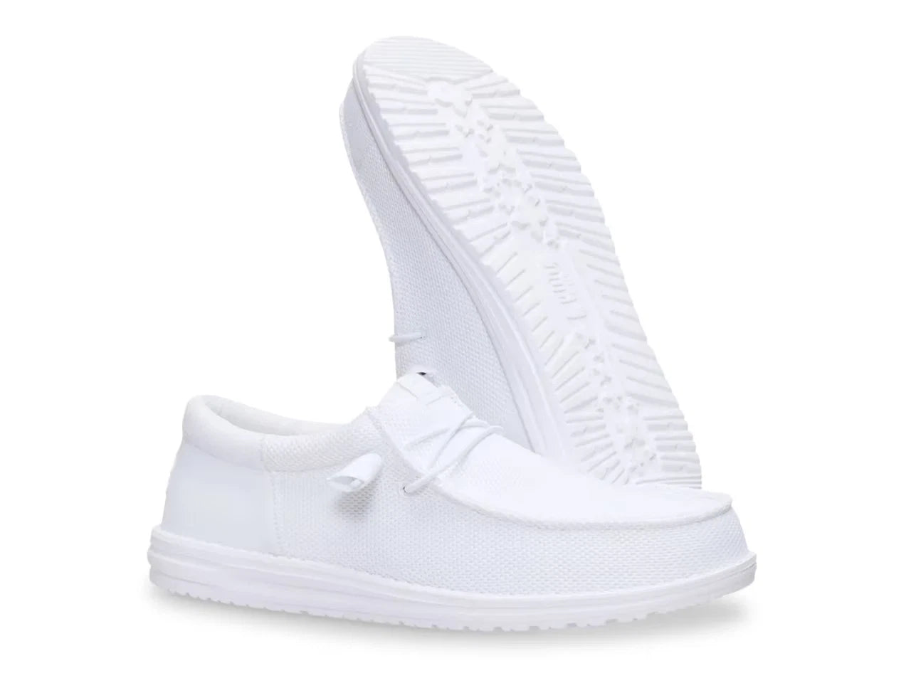 Hey Dude Men's Wally Funk Mono White