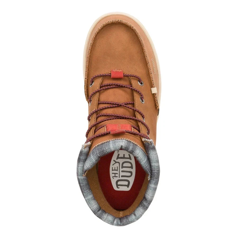 Hey Dude Men's Bradley Classic Cognac