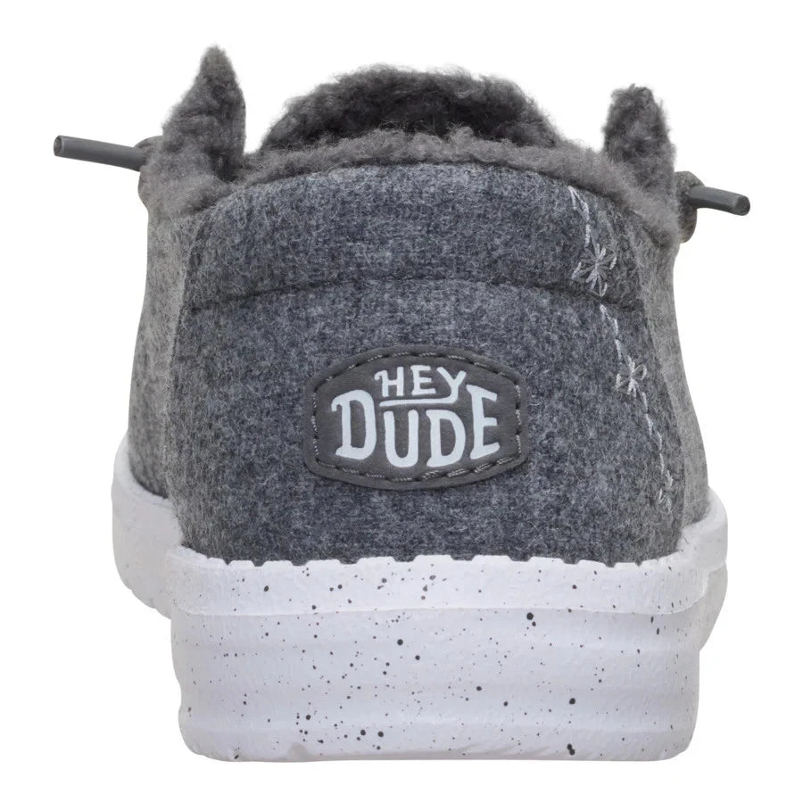 Hey Dude Women's Wendy Wool Cozy Charcoal