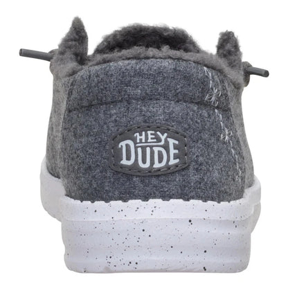 Hey Dude Women's Wendy Wool Cozy Charcoal