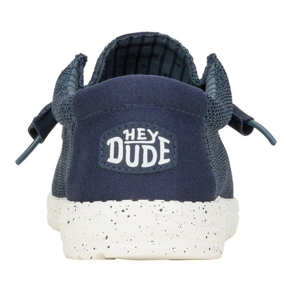 Hey Dude Men's Wally Stretch Sox Navy
