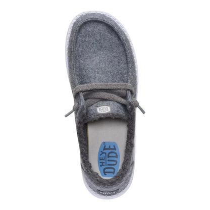 Hey Dude Women's Wendy Wool Cozy Charcoal