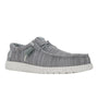 Hey Dude Men's Wally Stretch Sox Grey