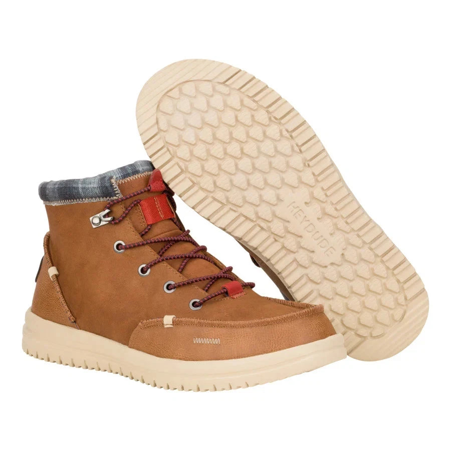 Hey Dude Men's Bradley Classic Cognac