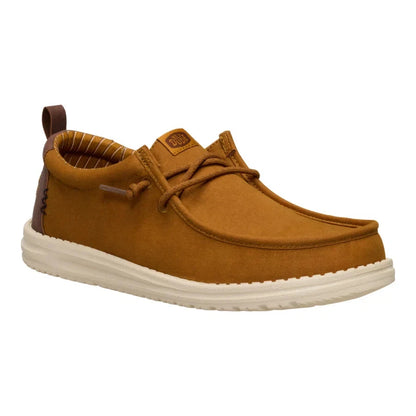 Hey Dude Men's Wally Vintage Classic Spice Brown/Downtown Brown