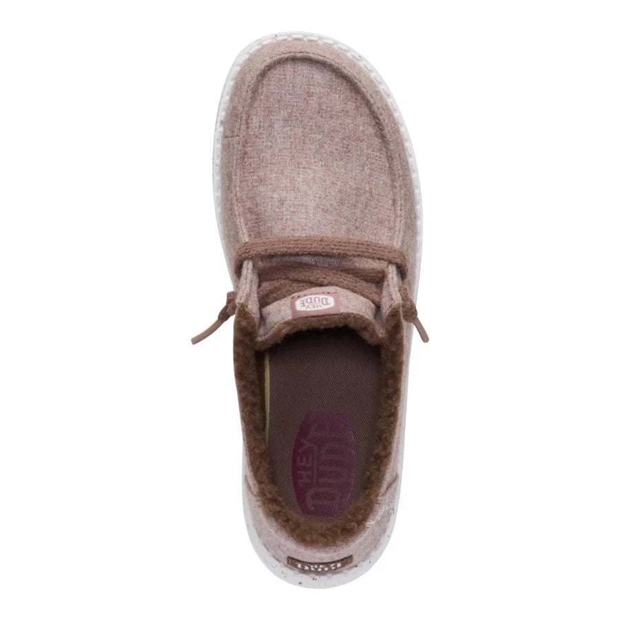 Hey Dude Women's Wendy Wool Cozy Walnut