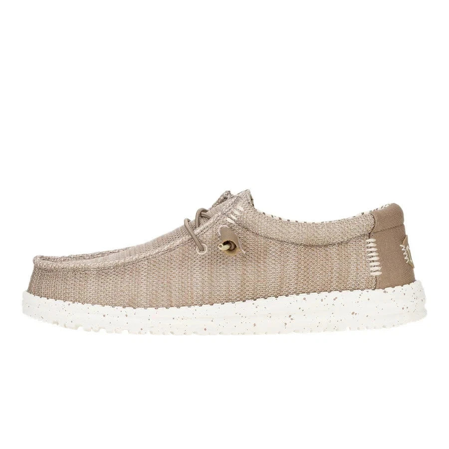 Hey Dude Men's Wally Stretch Sox Tan