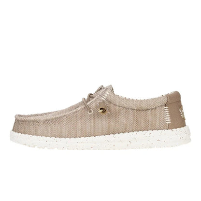 Hey Dude Men's Wally Stretch Sox Tan