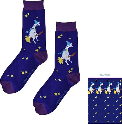6 Pairs Llama Crew Socks in Premium Gift Box for Teens and Adults
