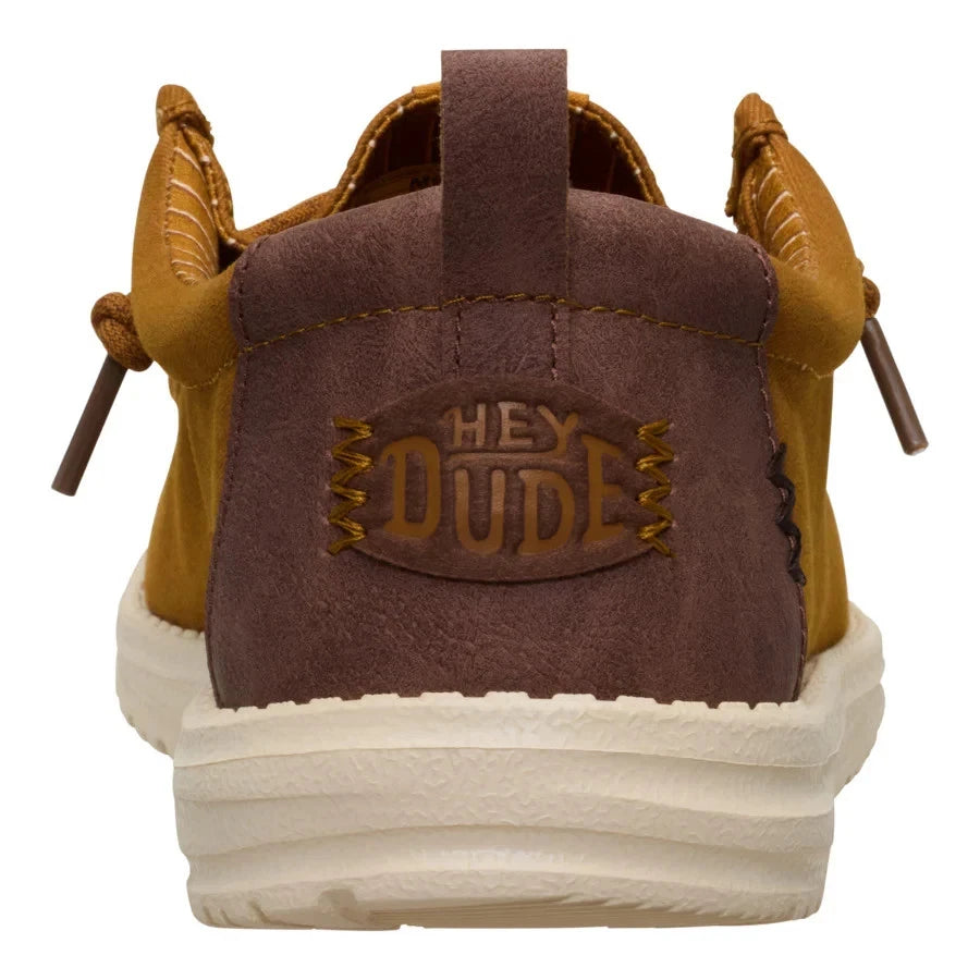 Hey Dude Men's Wally Vintage Classic Spice Brown/Downtown Brown