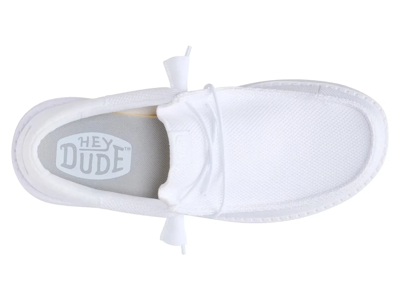 Hey Dude Men's Wally Funk Mono White