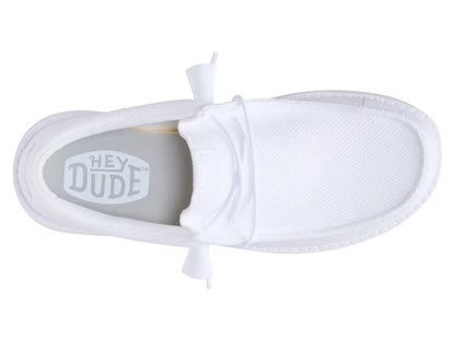 Hey Dude Men's Wally Funk Mono White