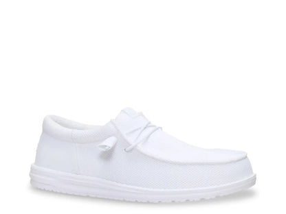 Hey Dude Men's Wally Funk Mono White