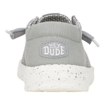 Hey Dude Women's Wendy Stretch Sox Light Grey