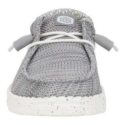 Hey Dude Women's Wendy Stretch Sox Light Grey