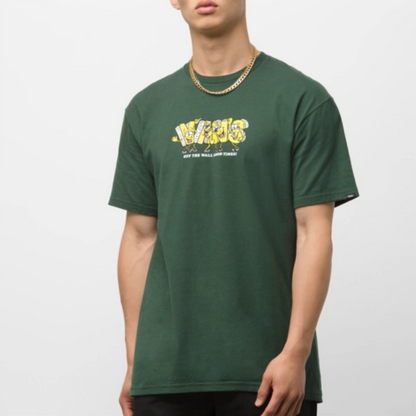 Vans Men's Short Sleeve Tee, (Vans Dudes) Sycamore