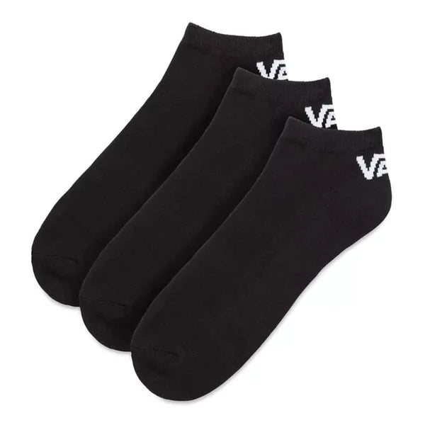 Vans Men's Classic Low Socks 3 Pack, Black