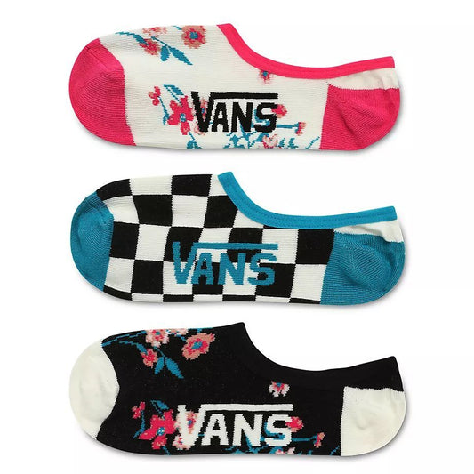 Vans Women's Canoodles No Show Socks, Multi Beauty Floral