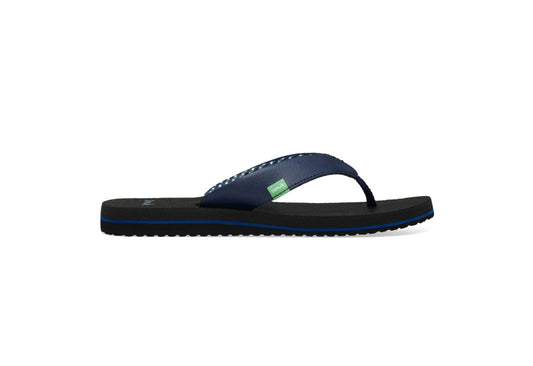 Sanuk Women's Yoga Mat Flip Flops, Navy