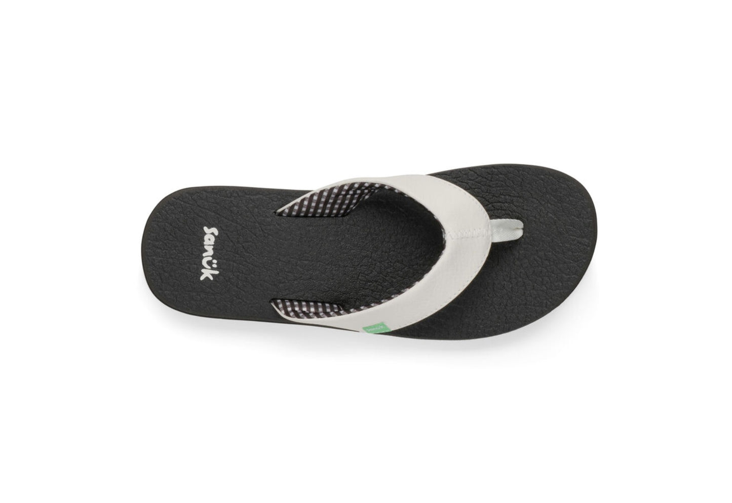 Sanuk Women's Yoga Mat Flip Flops, White