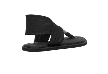 Sanuk Women's Yoga Sling 2 Sandals, Black