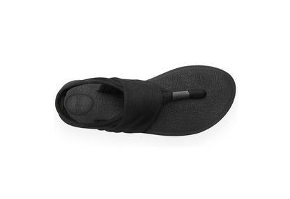 Sanuk Women's Yoga Sling 2 Sandals, Black