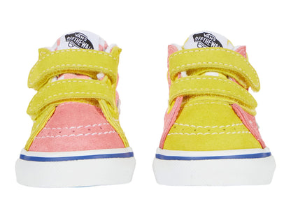 Vans Kids SK8 Mid Reissue, Spongebob Best Friends, (Toddler)