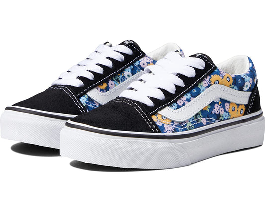 Vans Kids Old Skool, Floral True Navy/Multi, (Kids)