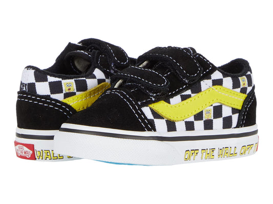 Vans Kids Old Skool, Spongebob Off The Wall, (Toddler)