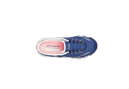 Skechers Women's D'Lites Comfy Cloud, Navy/Pink